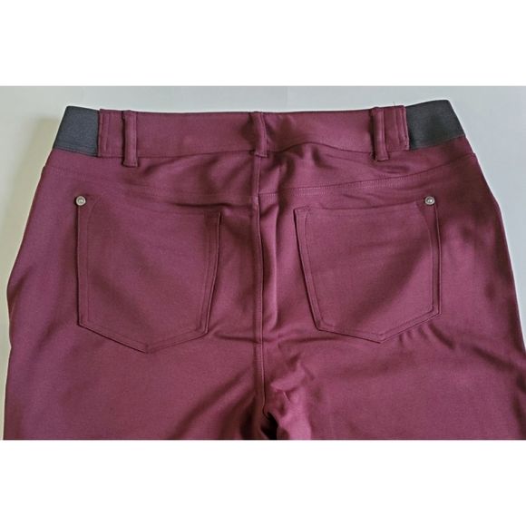 Simply Vera Wang Purple Ponte Ankle Skinny Pant - Picture 2 of 5